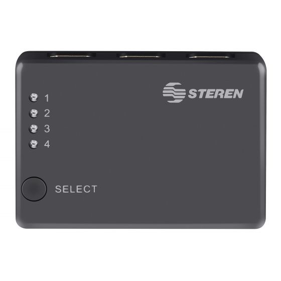 Selector (Divisor) Hdmi De 4 Entradas Steren 200-385