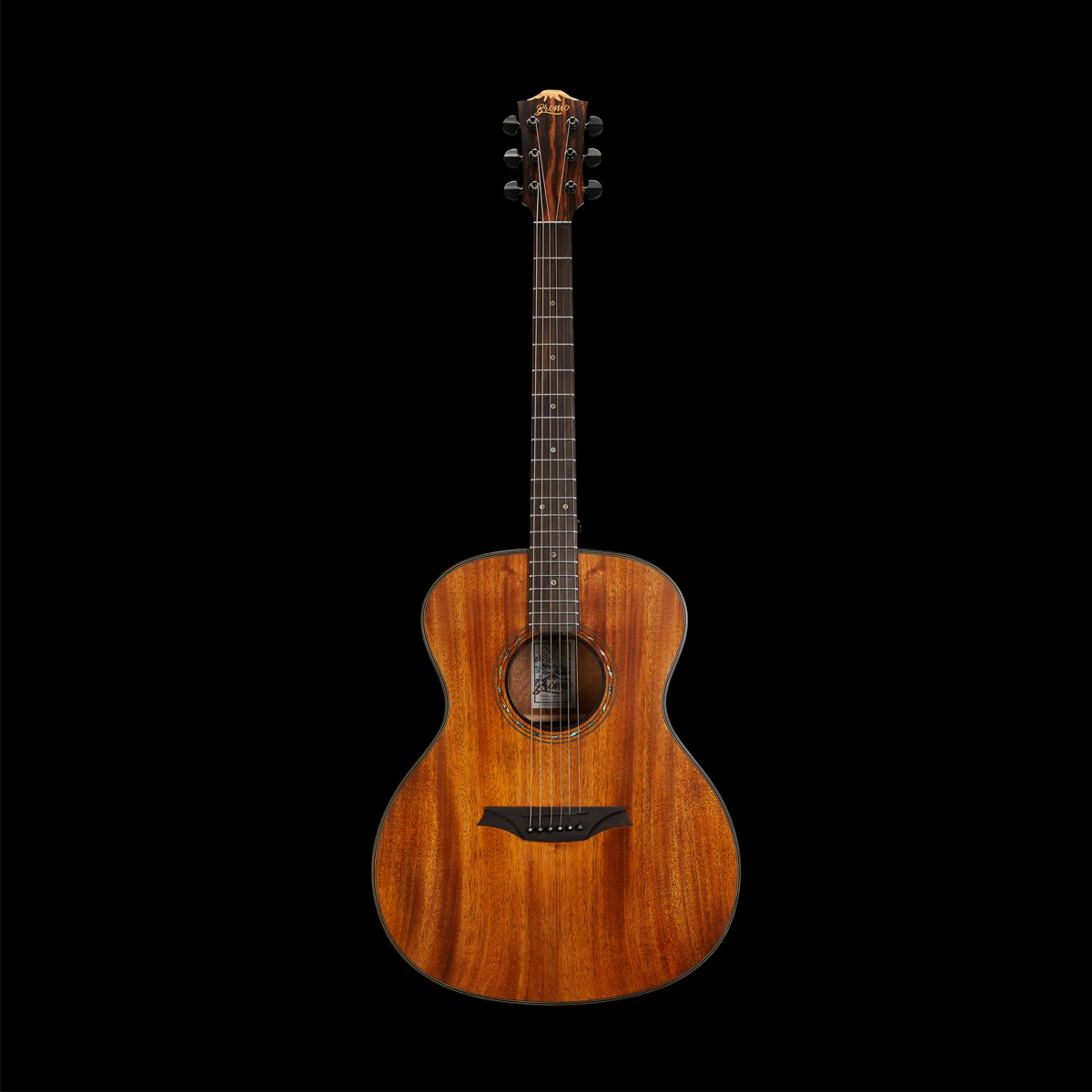 Guitarra Acústica Cuerda De Metal Bromo Bat2Meq