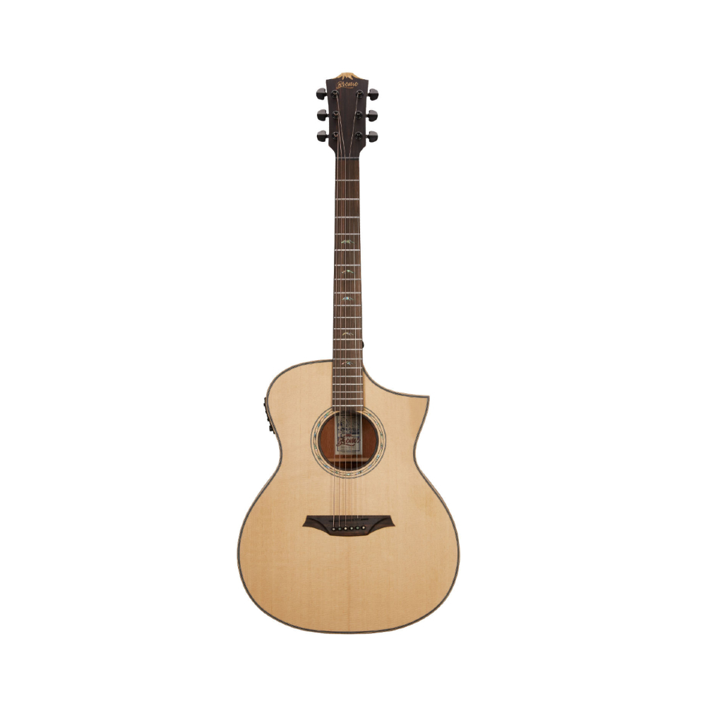 Guitarra Electroacústica De Metal Bromo BAT4CE