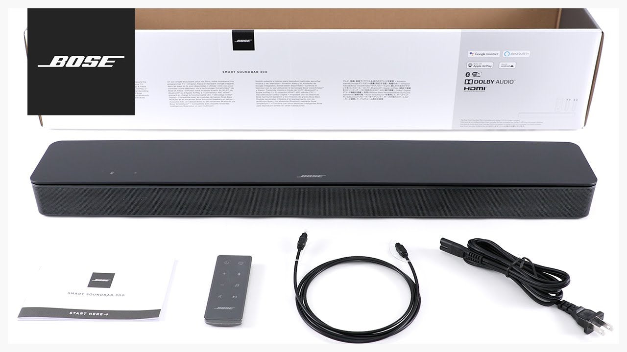 Barra De Sonido Bose Smart Soundbar 300