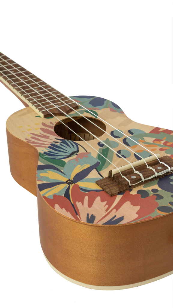 Ukelele Soprano Bamboo Caramelle