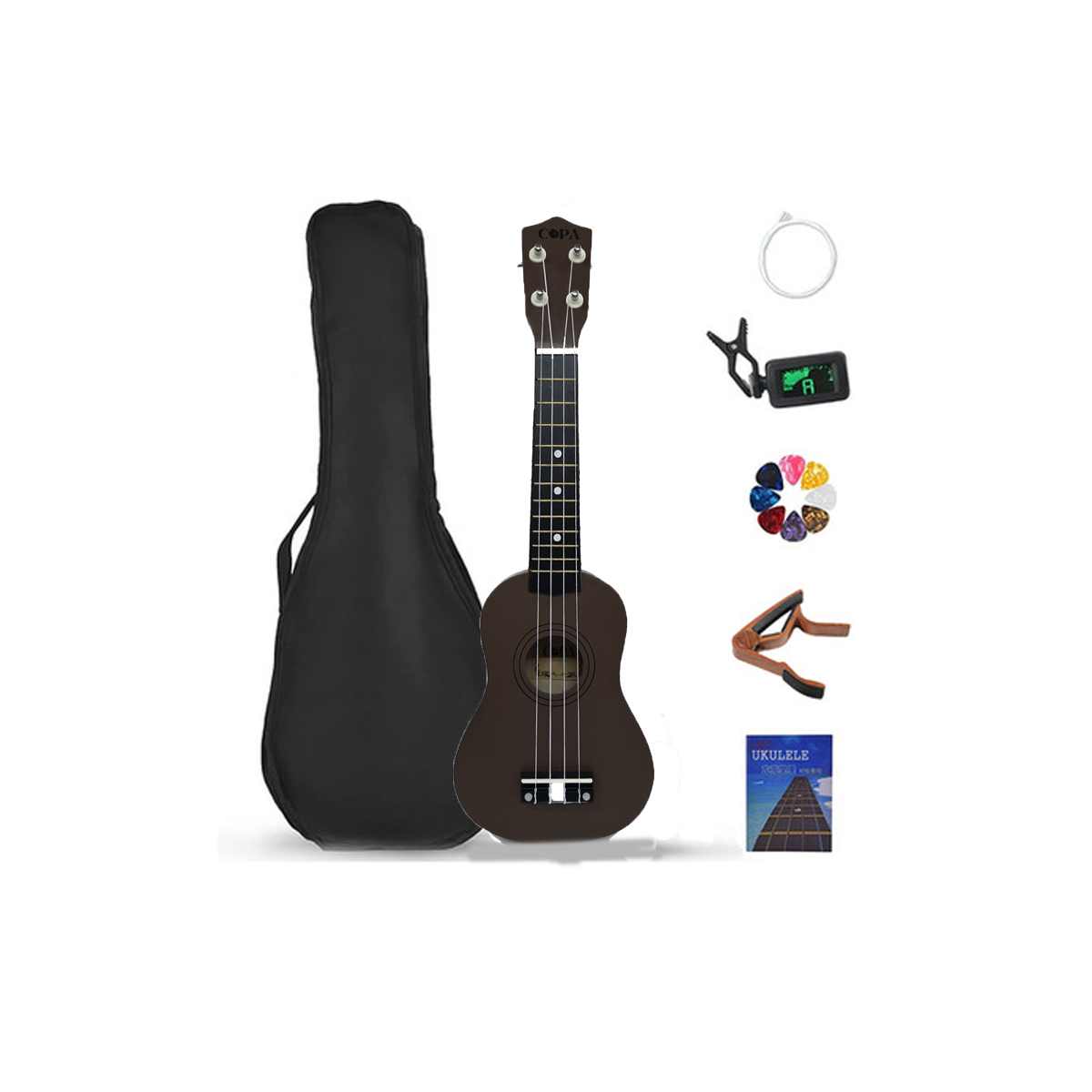 Ukelele soprano con accesorios COPA XYCHO