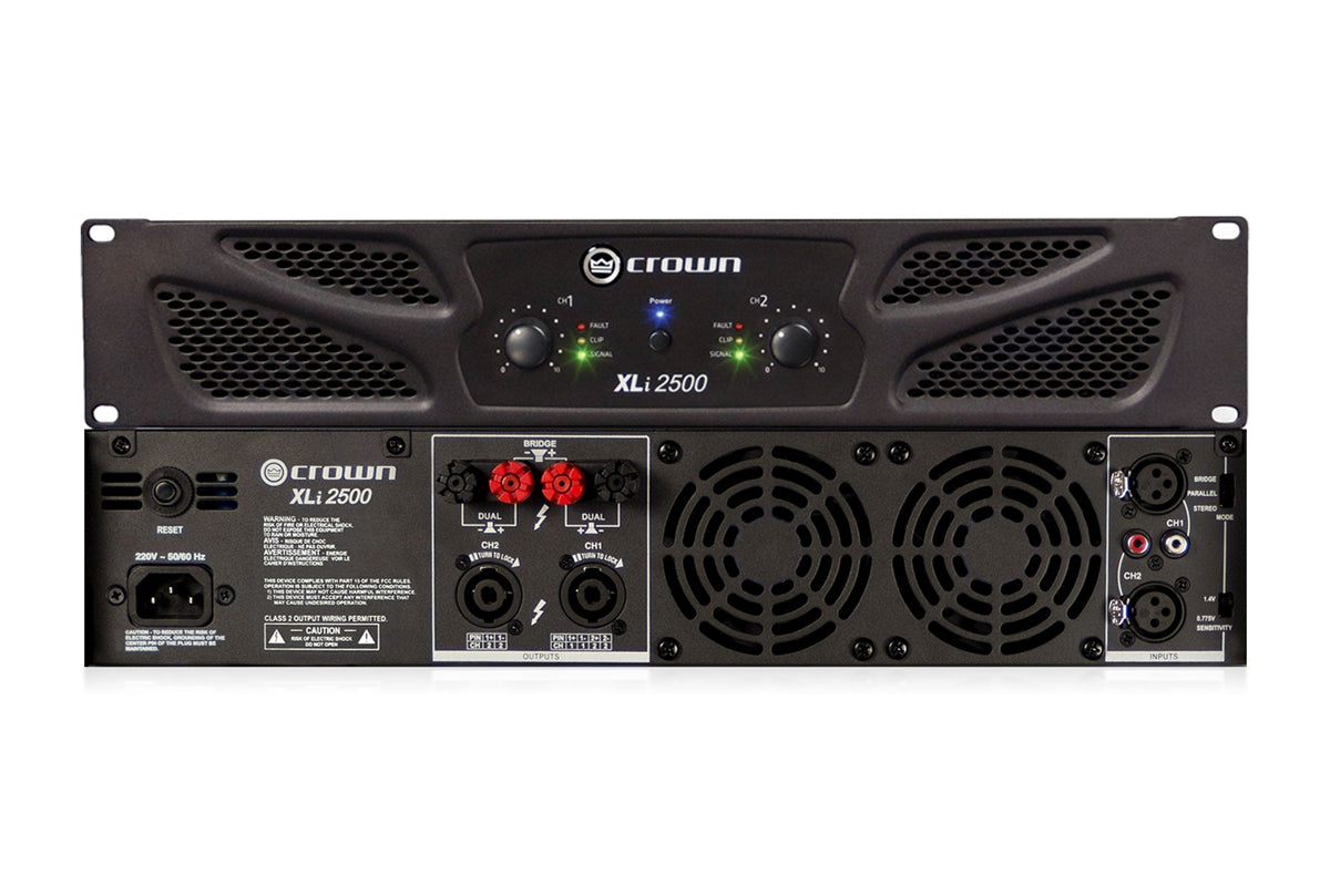 Amplificador Crown XLSi2500