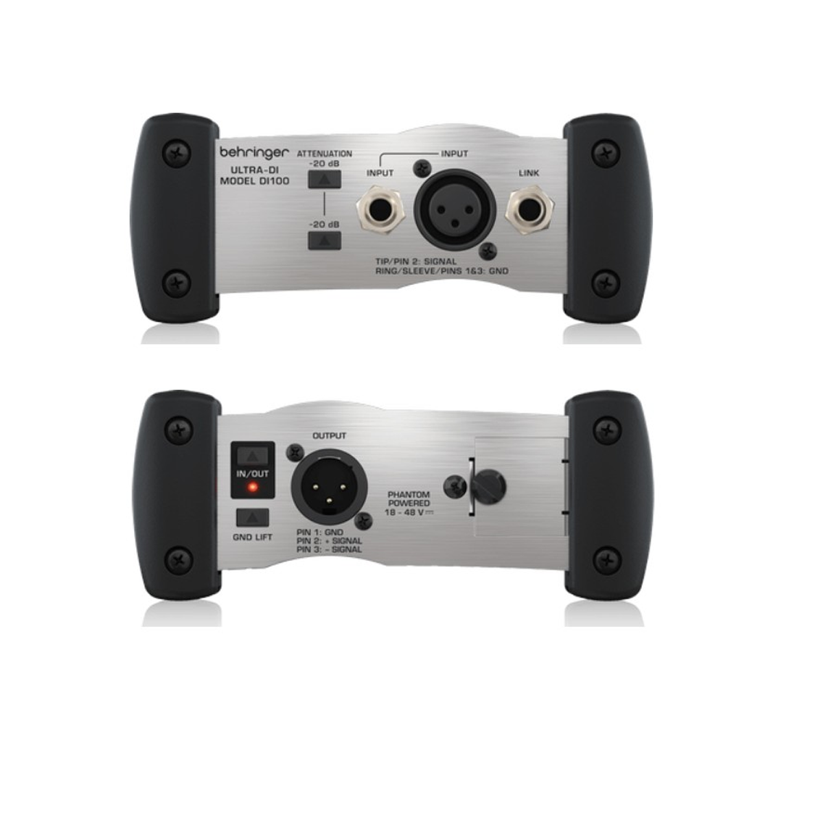 Caja Directa Activa Behringer Ultra Di Di-100