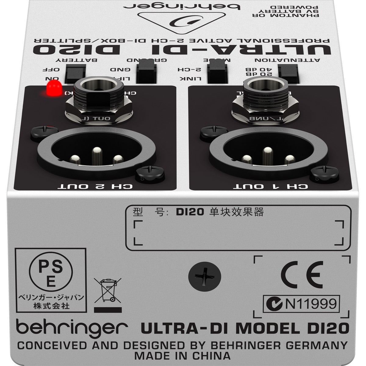 Caja Directa Activa Behringer Di20