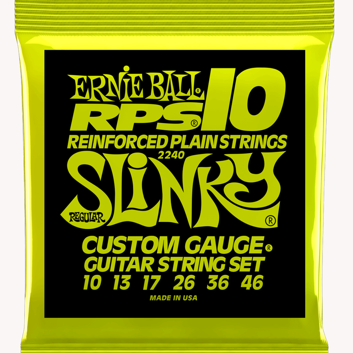 Juego de cuerdas para guitarra Eléctrica Ernie Ball ER2240