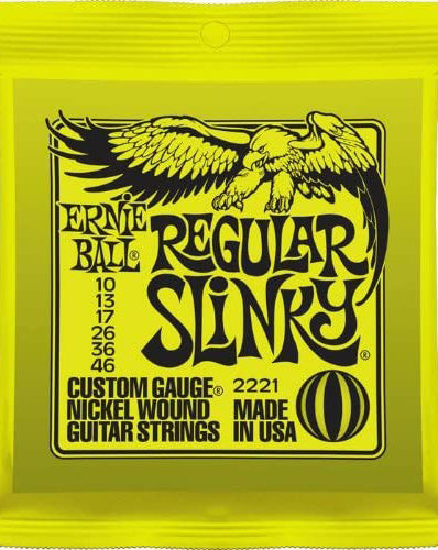 Juego de cuerdas para Guitarra Eléctrica Ernie Ball 2221