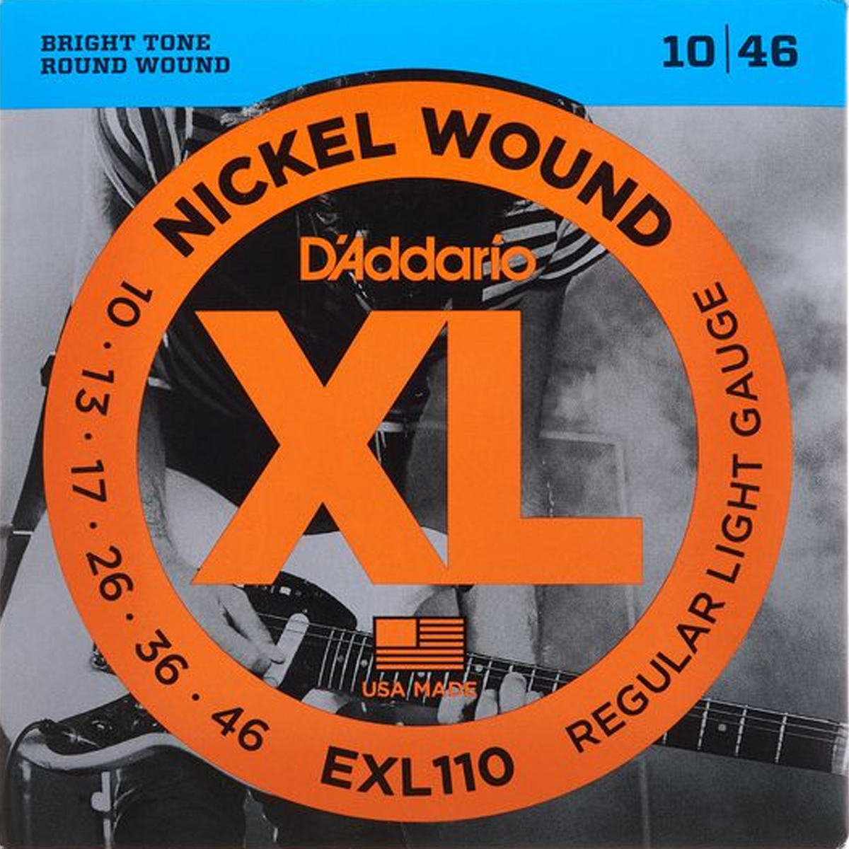Juego de cuerdas para Guitarra Eléctrica D´Addario EXL110