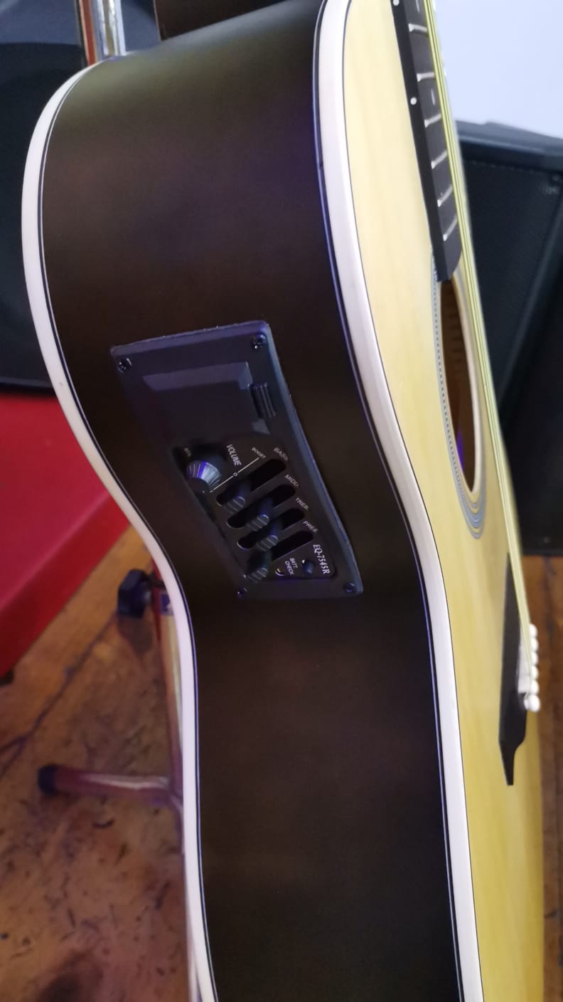 Guitarra Electroacústica Sx SO204TBKE