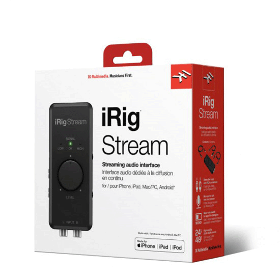 Interfaz De Audio Irig Stream