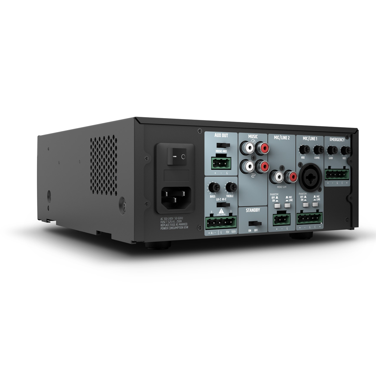 Amplificador Y Mezclador Ld Systems De 35W 70/100 V LDIMA30NIT