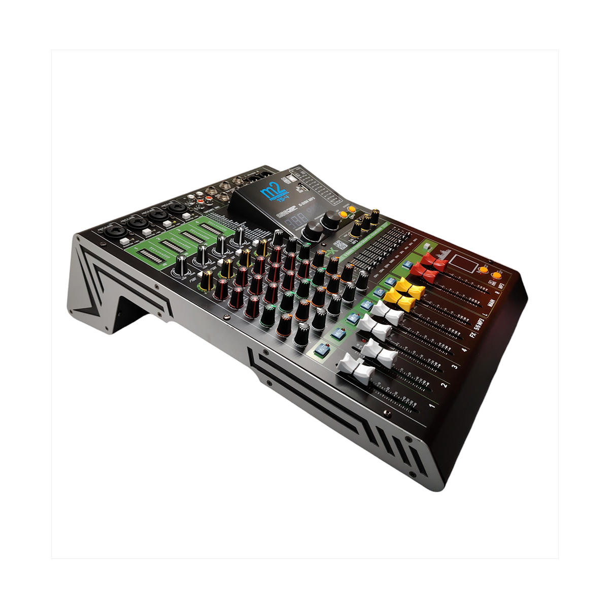 Mezcladora de 4 canales cefectos, BT, Mp3 M2 TS4