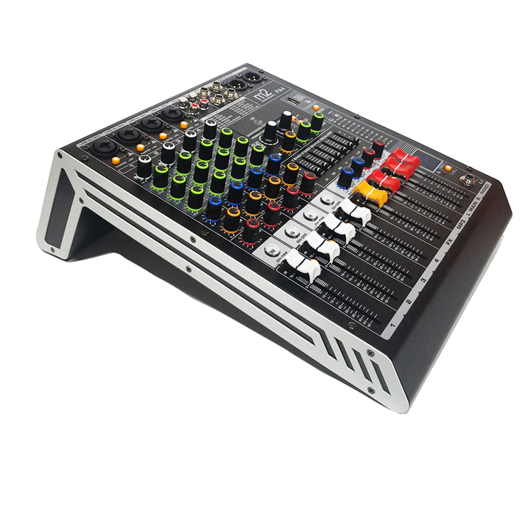 Mezcladora de 4 canales con efectos y MP3 M2PA4