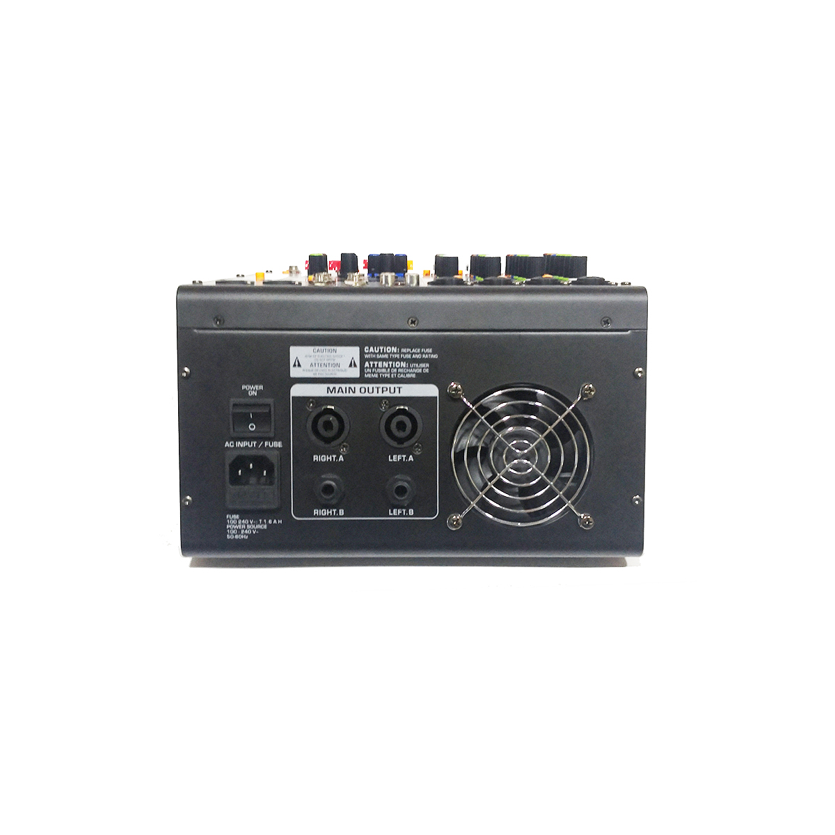 Mixer amplificada de 4 canales 150 W M2 PRO-4