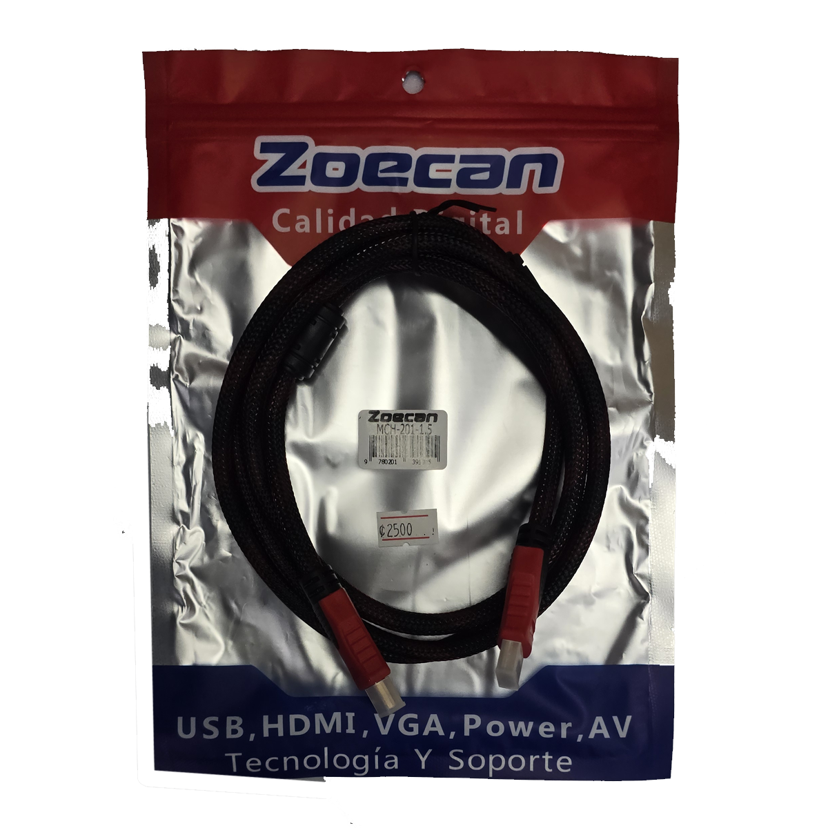 Cable HDMI de 1.5 Mts ZoeCan MCH201-1.5