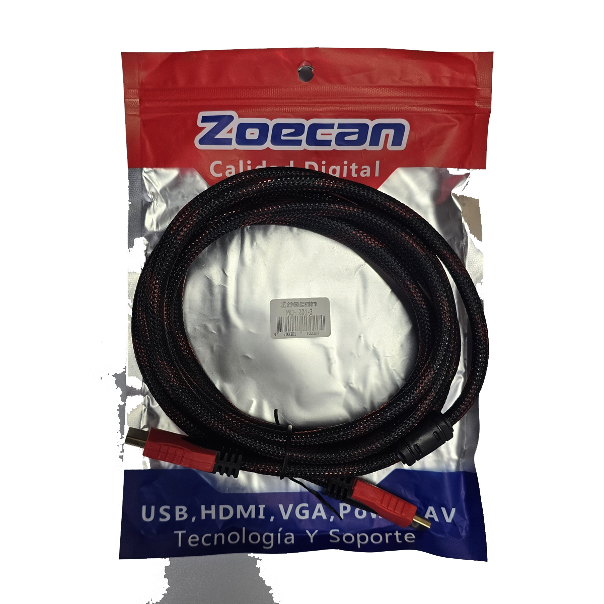 Cable HDMI de 3 Mts ZoeCan MCH201-3