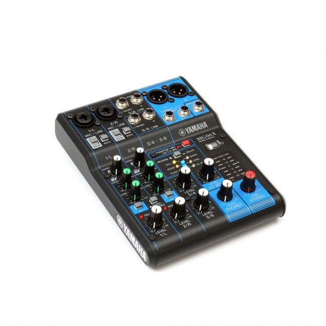 Mezcladora de 6 canales con efectos Yamaha MG06X