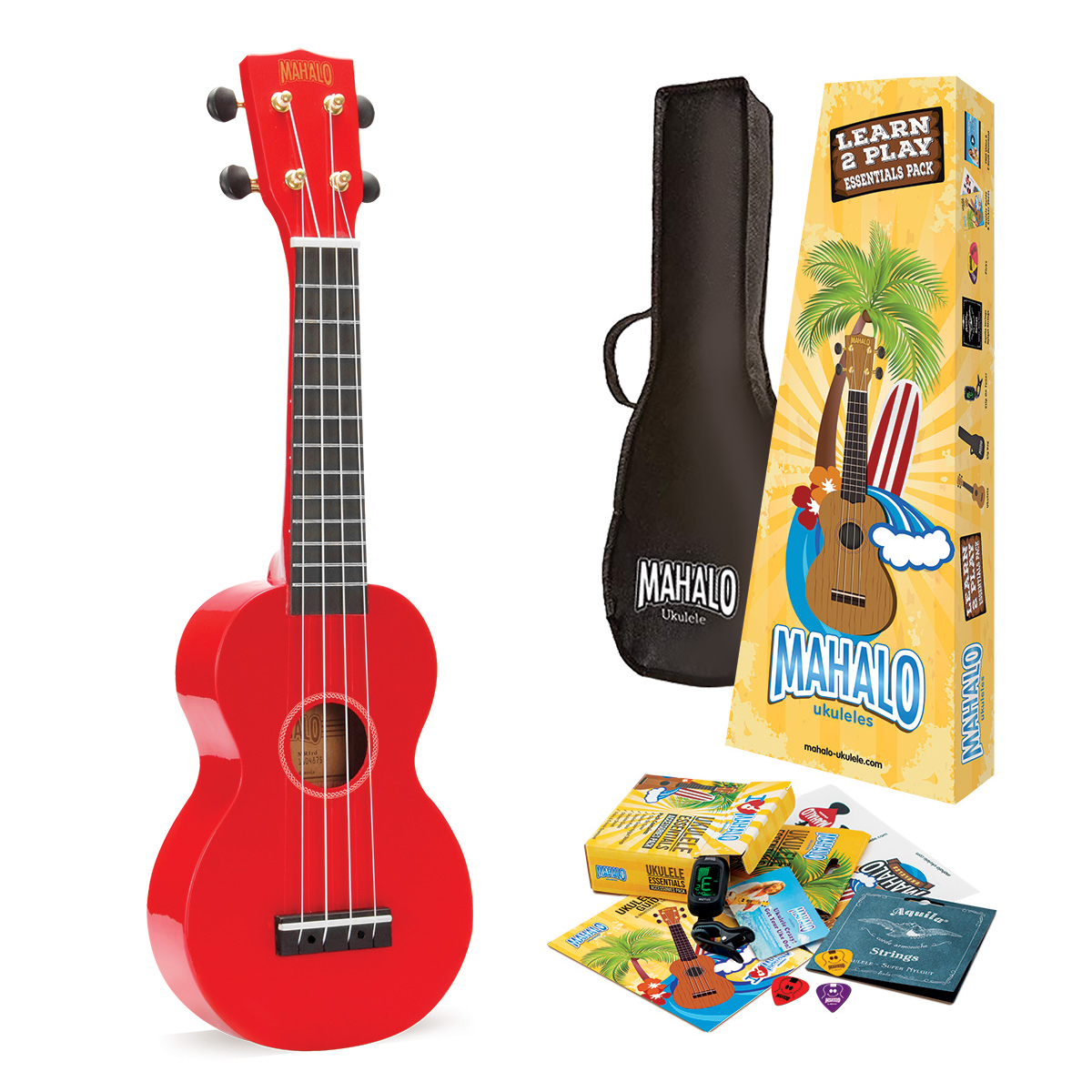 Ukelele soprano azul Kit Mahalo MR1RDK