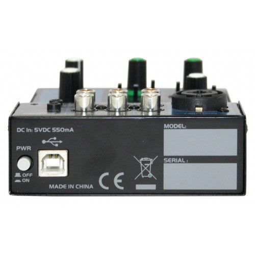 Mezclador de 3 canales con USB y Bluetooth Topp Pro MXi3BT