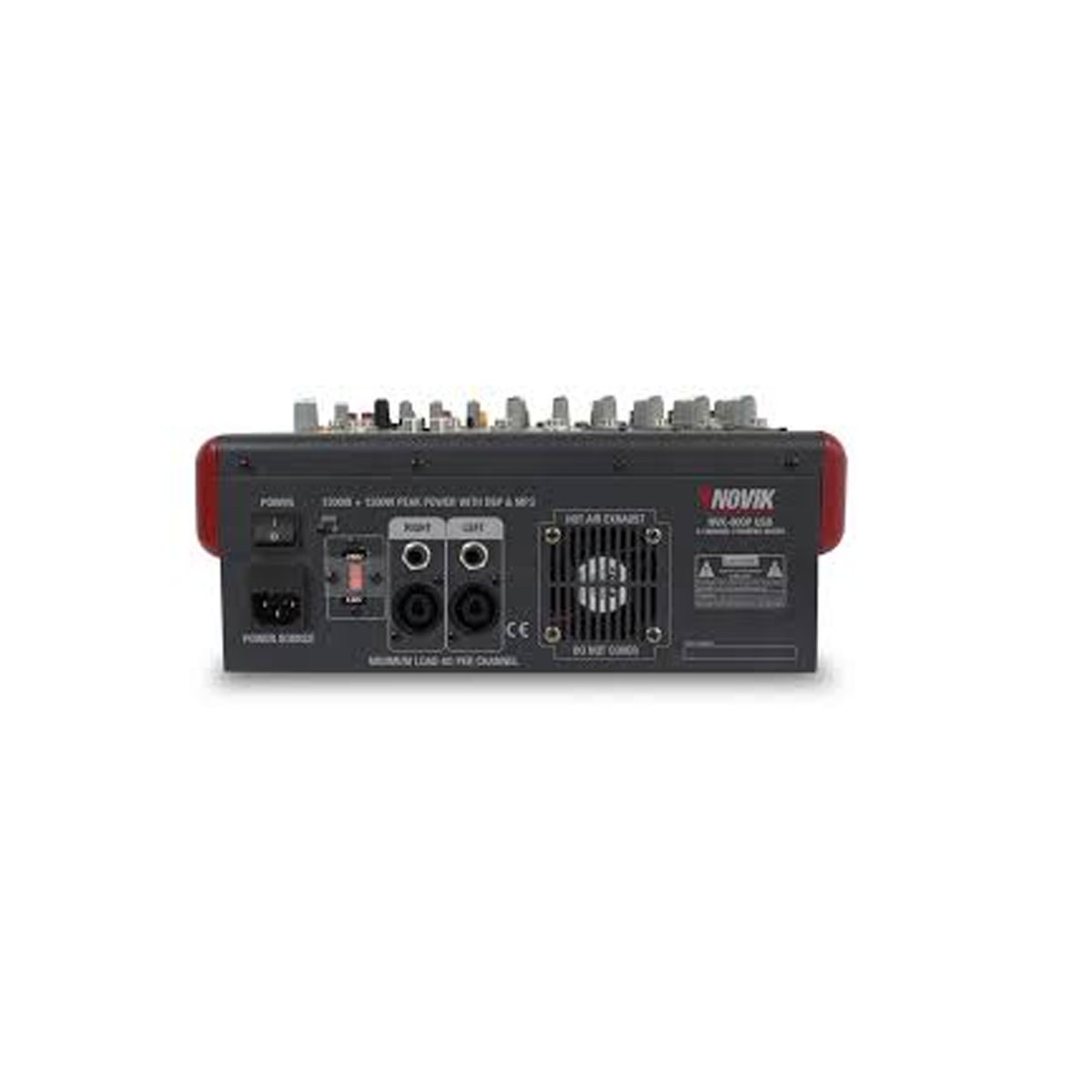 Mixer Amplificada de 6 Canales 800 W Novik NVK800P