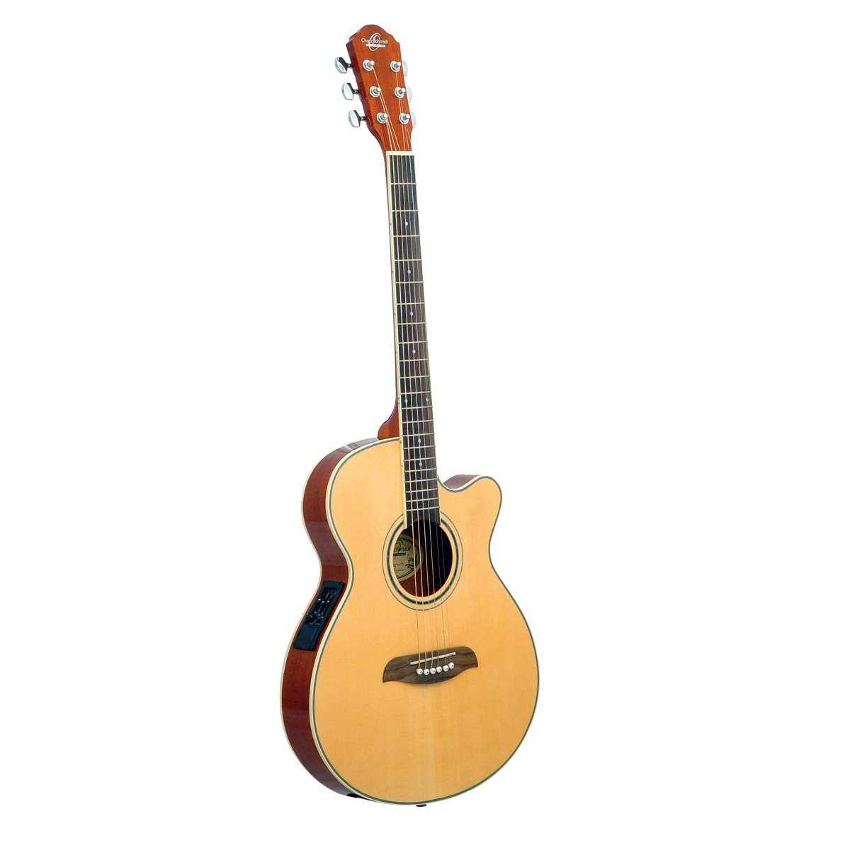 Guitarra Electroacústica Cuerdad De Metal Oscar Schmidt OG8CEN