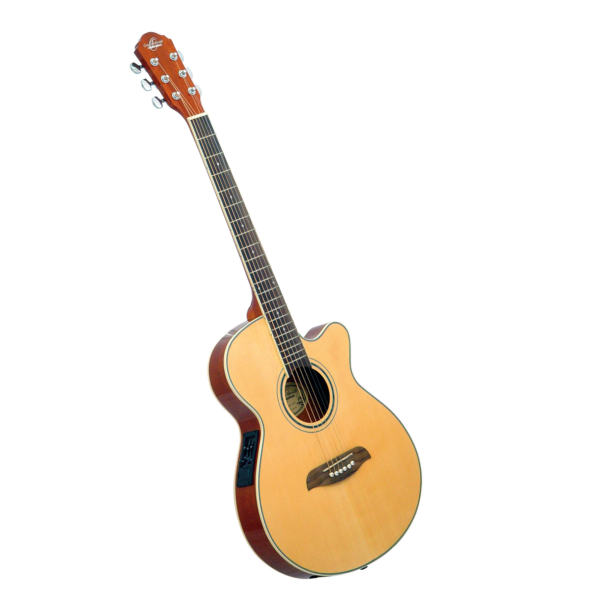 Guitarra Electroacústica Cuerdad De Metal Oscar Schmidt OG8CEN