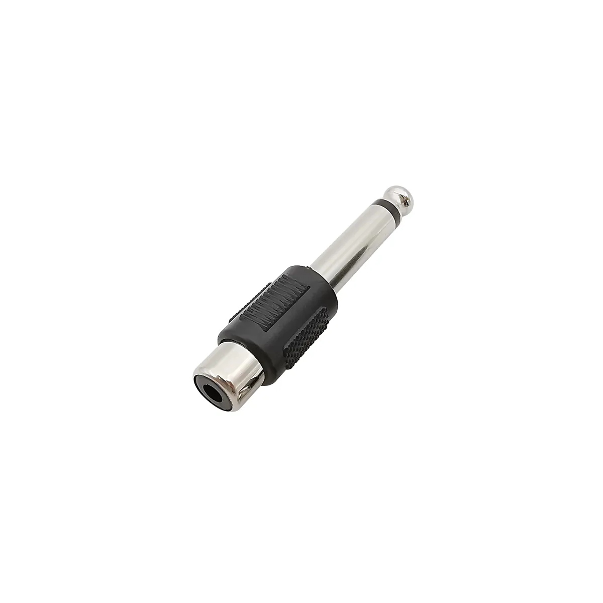 Adaptador de audio RCA hembra a 1/4” mono macho PL106