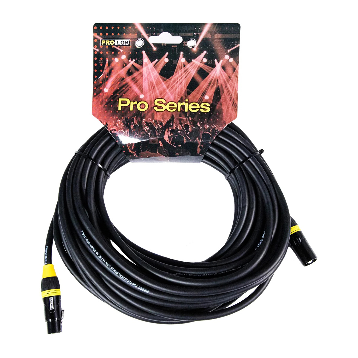 Cable para micrófono de 25 pies Prolok PROS25-M