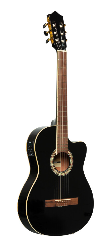 Guitarra Electroacústica Stagg SCL60TCEBLK