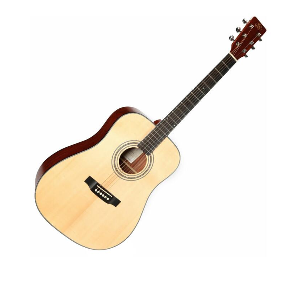 Guitarra acústica estilo tejana KIT SX SD704K