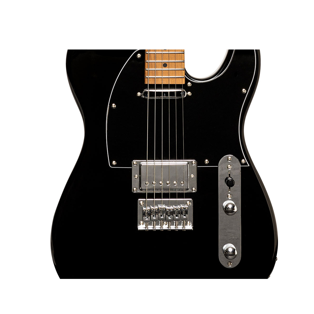 Guitarra Eléctrica tipo Telecaster Stagg SET-PLUSBK