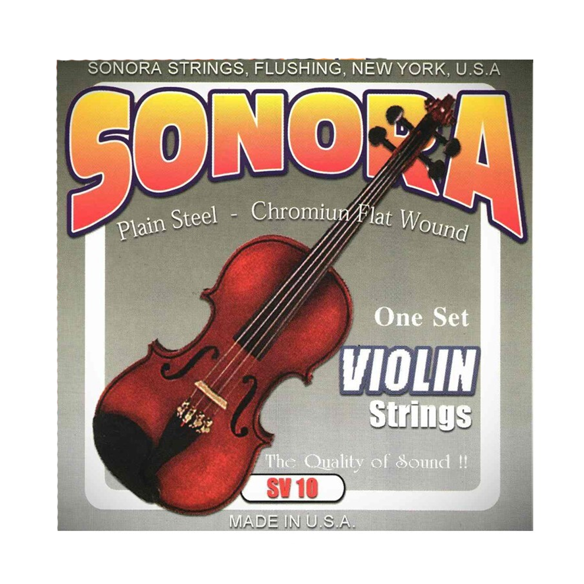 Juego de cuerdas para Violín Sonora SV10
