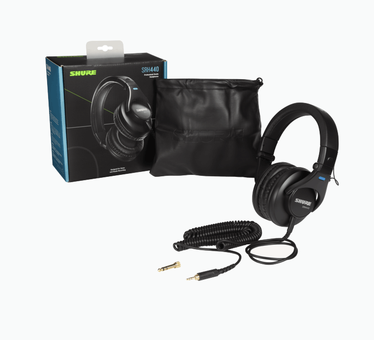 Audífonos Profesionales de Estudio Shure SRH440