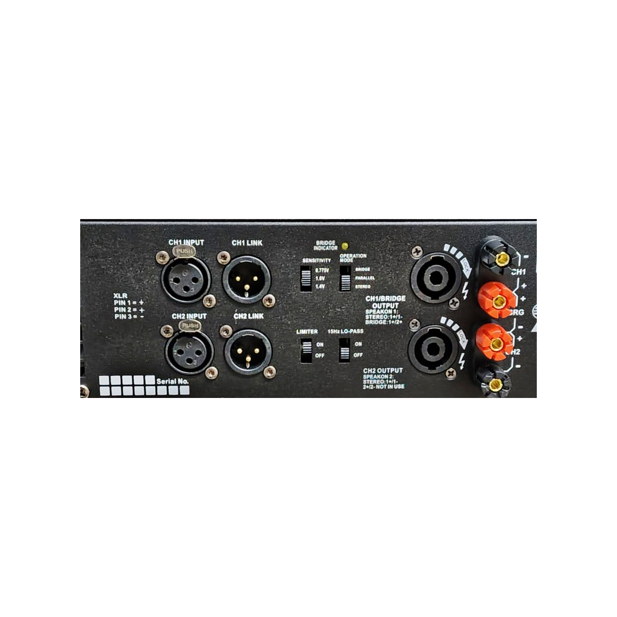 Amplificador de Potencia M2 T2600