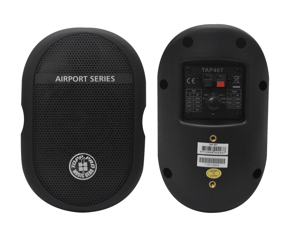 Parlante de superficie de 2 vías 4″ Topp Pro TAP-40T