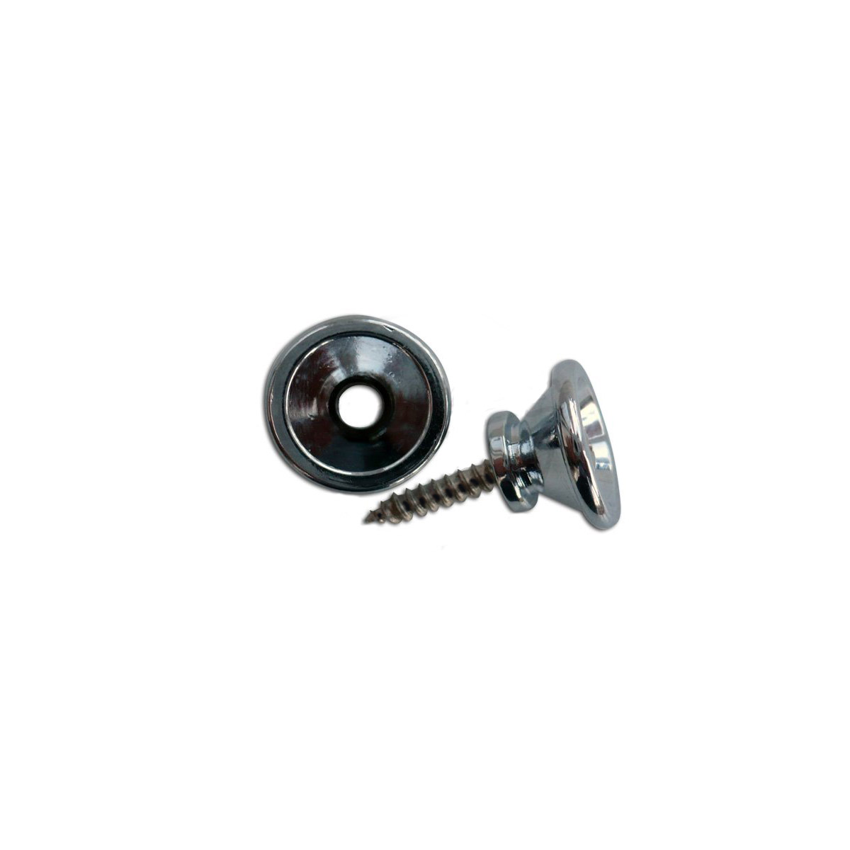 Tornillo para faja de guitarra color plateado CPK TOP