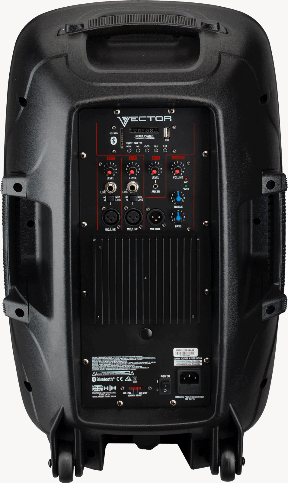 Parlante Amplificado Vector HH VRE-12AG2