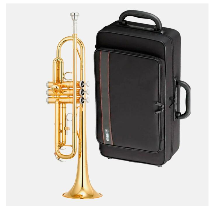 Trompeta Yamaha estandar en Bb TR3335