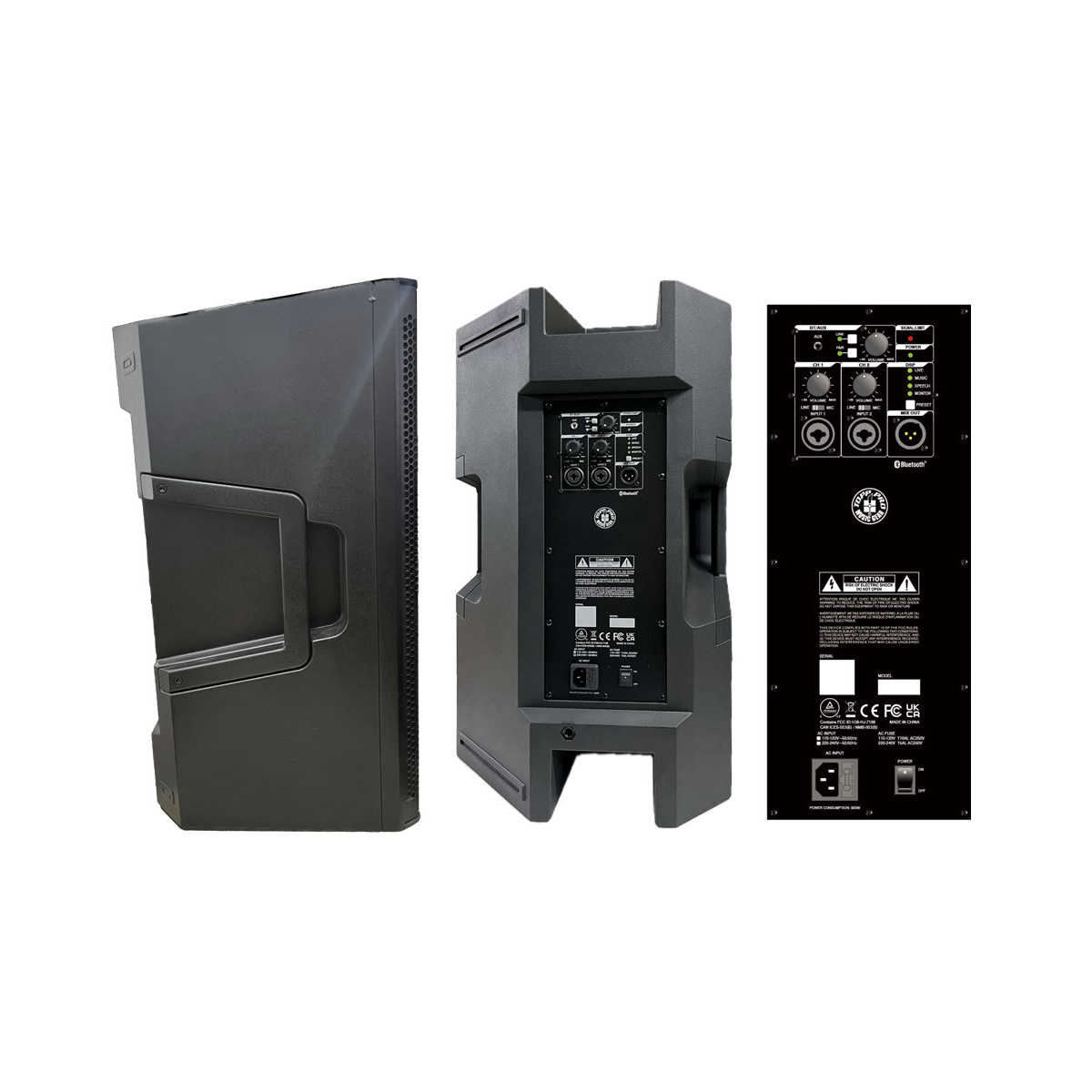 Parlante activo de 1,000 W Topp Pro ZP12A