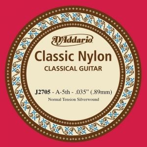 Cuerda 5ta. de nylon D´Addario EJ2705