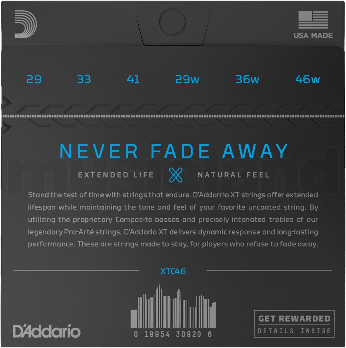 Juego de cuerdas para Guitarra Clásica D´Addario XTC46
