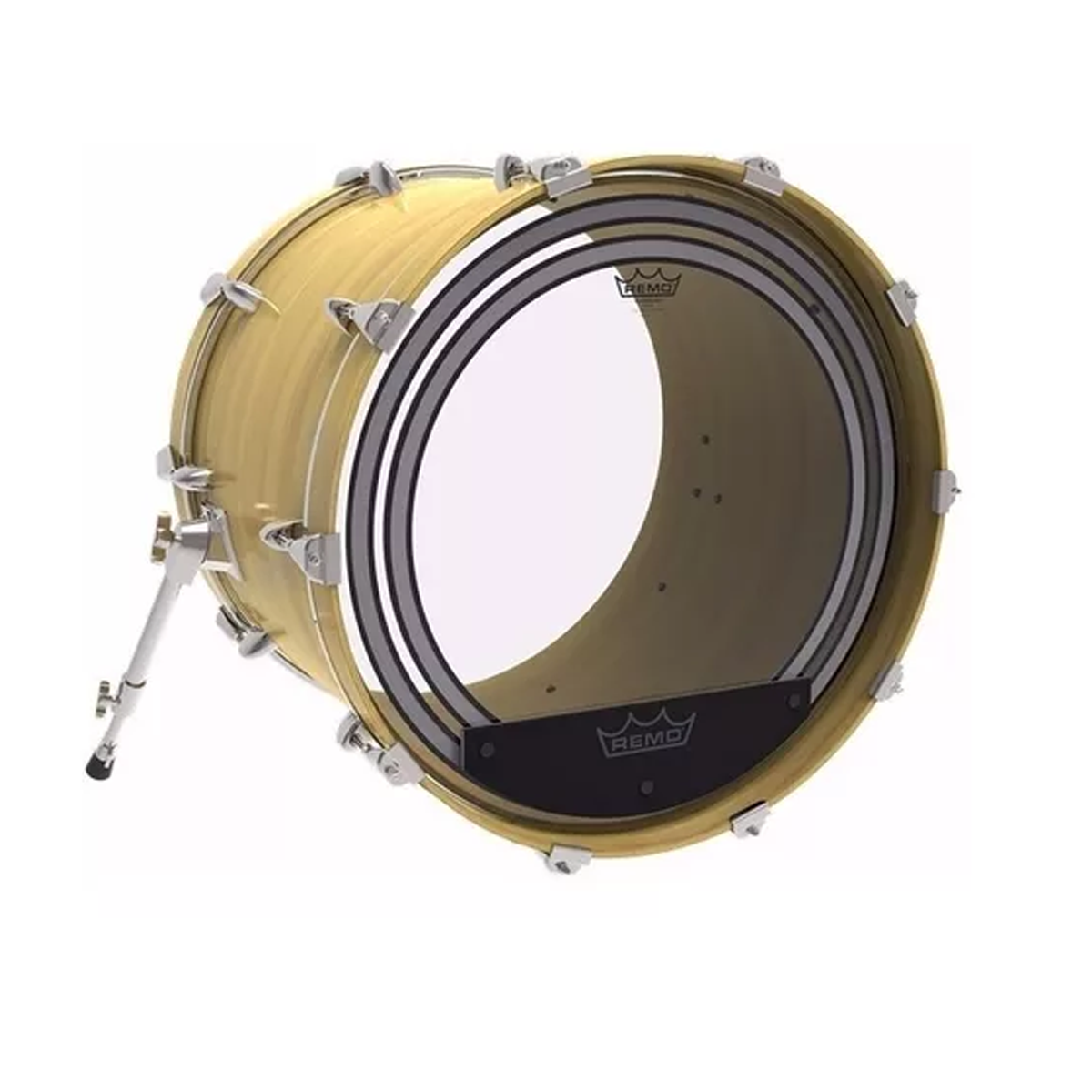 Parche de 22" Powersonic Clear Remo PW1322