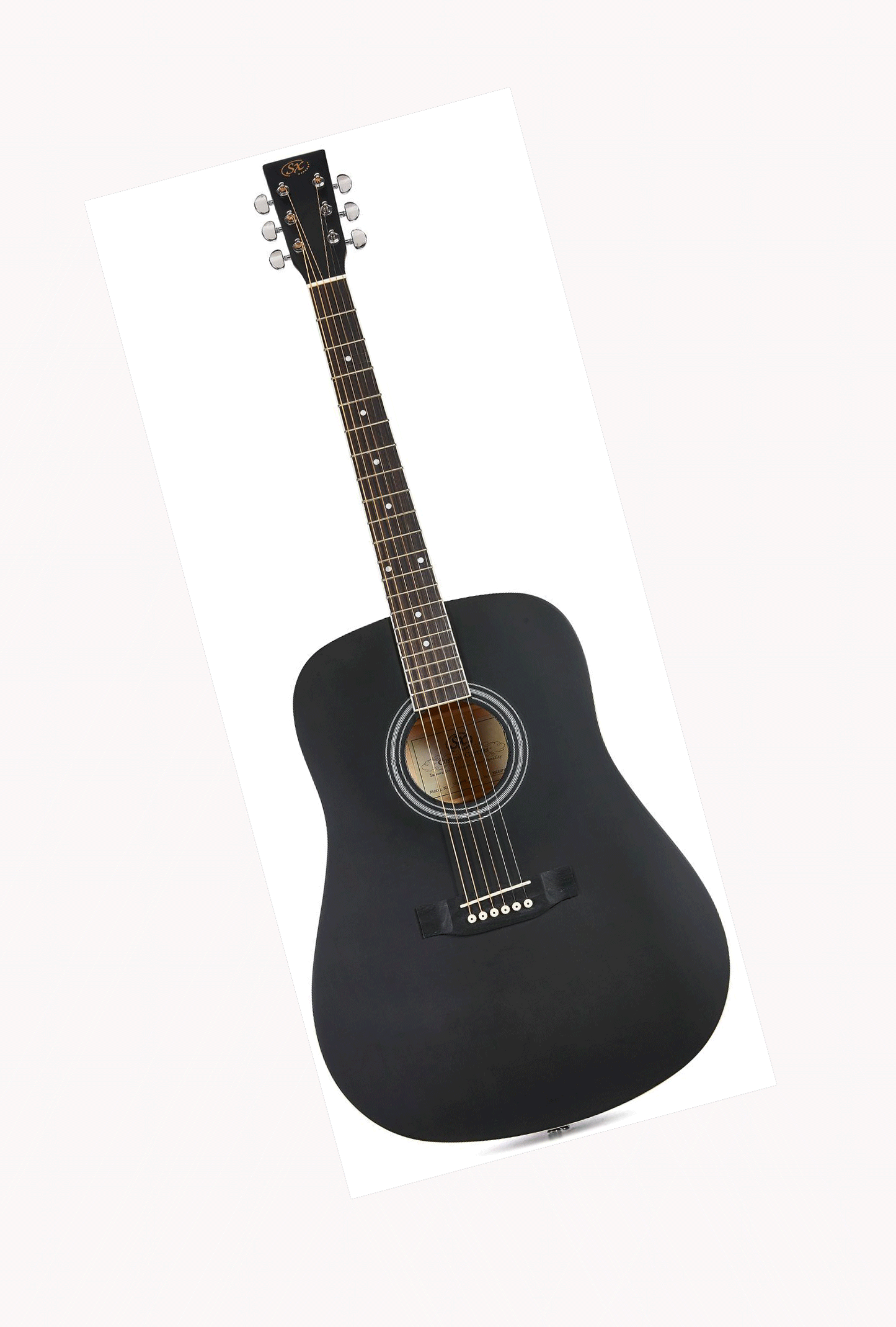 Guitarra Acústica Estilo Tejana Sx SD104BK