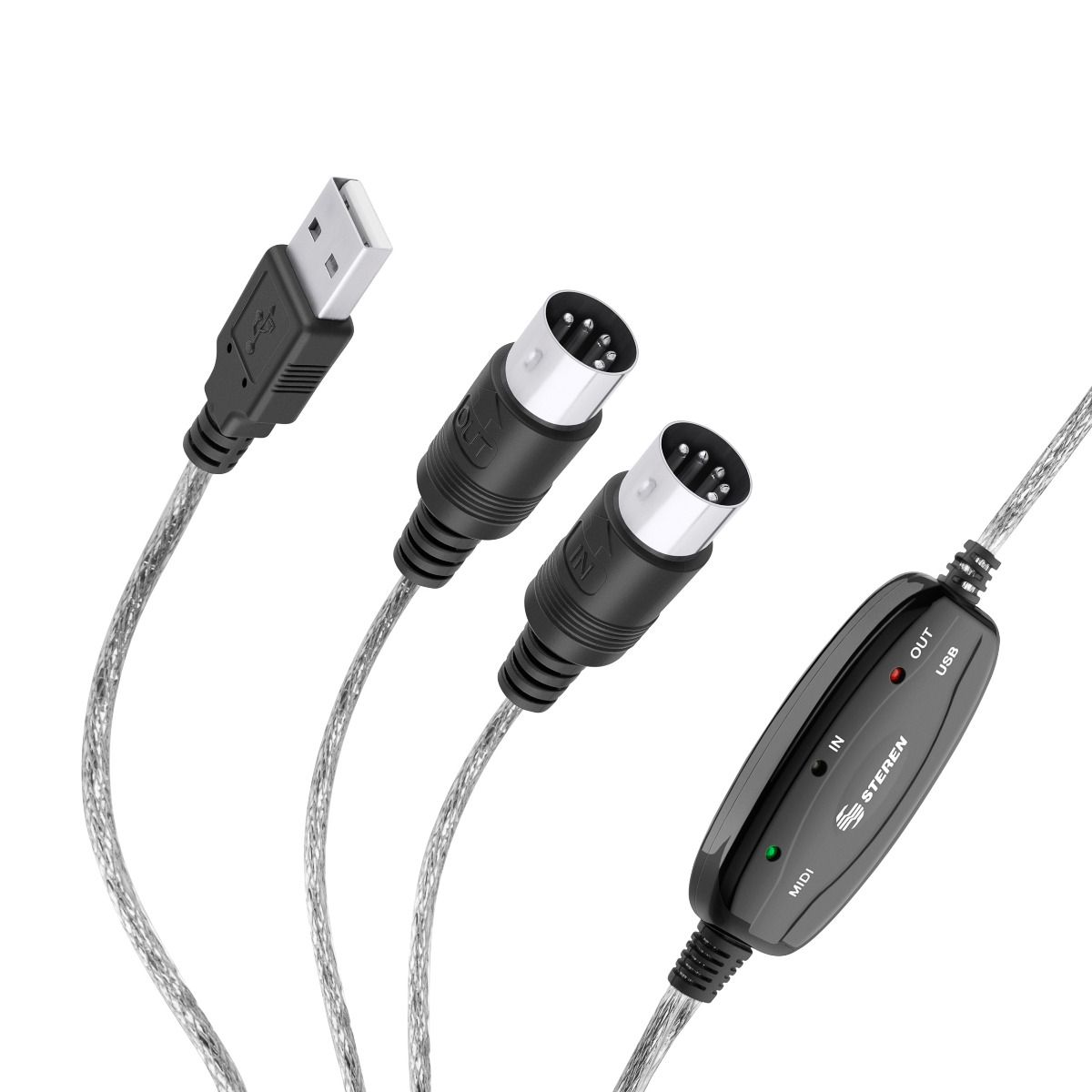 Adaptador De Midi A Usb Steren USB-MIDI