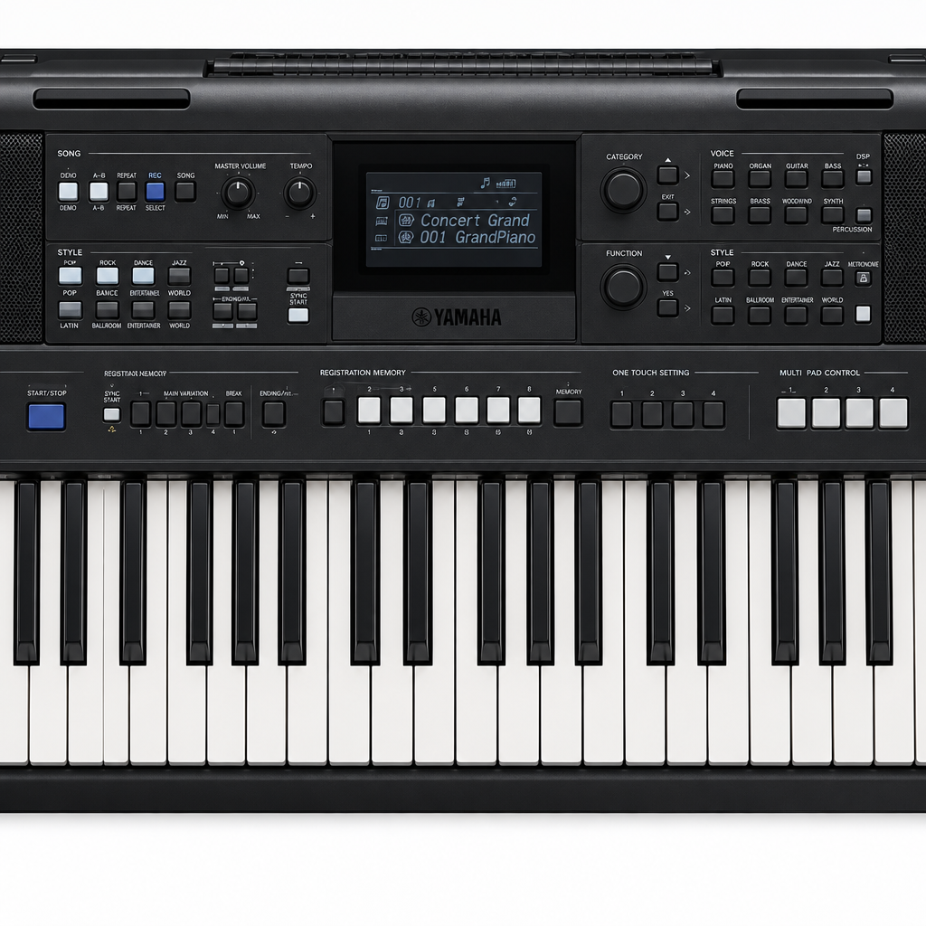 Instrumentos de Teclados y Pianos