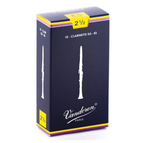 Cañas Para Clarinete Vandoren #2.5 VACR1025