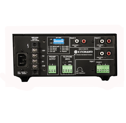 Amplificador de 60 W Crown 160MA