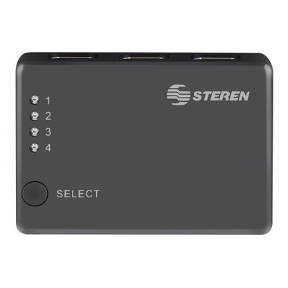 Selector (Divisor) Hdmi De 4 Entradas Steren 200-385