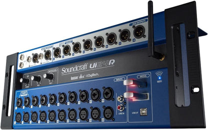 Mezcladora Digital De 24 Canales Con Grabador Multipista Ui24R