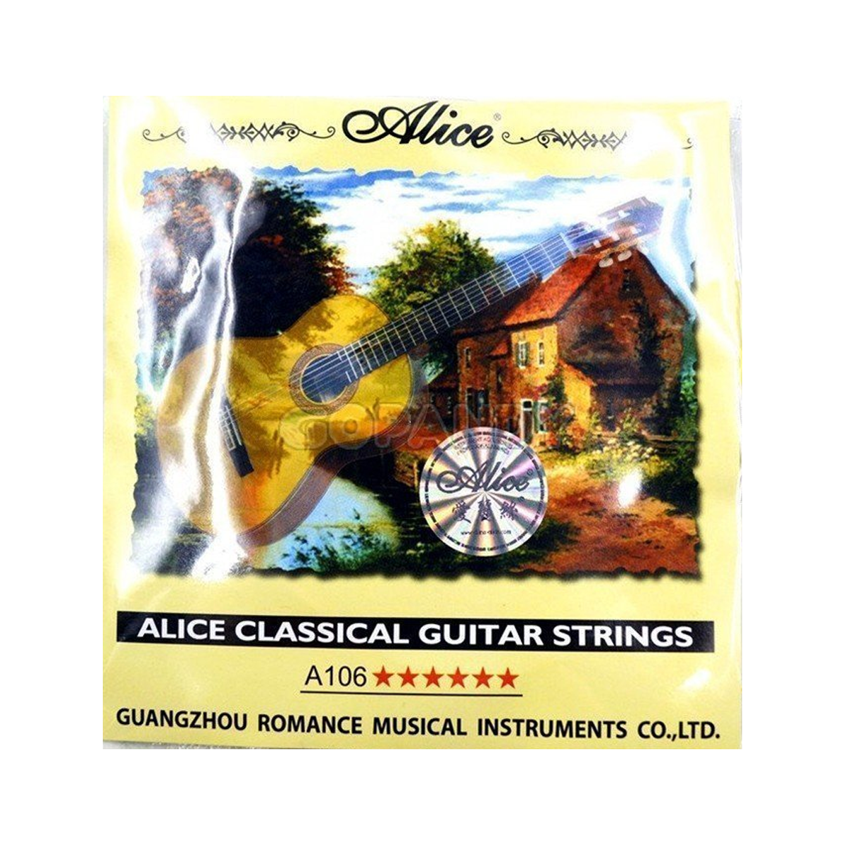 Juego de cuerdas para guitarra Allice A106
